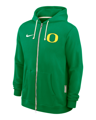 【NIKE】Oregon Ducks Sideline Oregon Sideline Men's Nike Dri-FIT College Full-Zip Hoodie